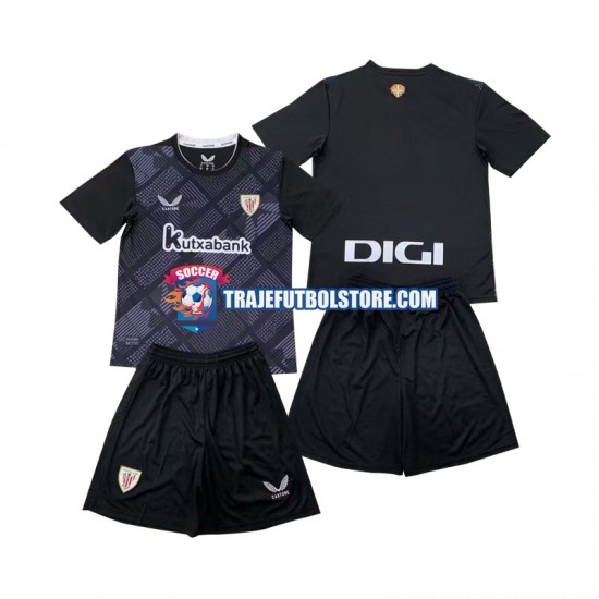 Camiseta 1ª Athletic Bilbao Portero Niño 2024-2025 Manga Corta