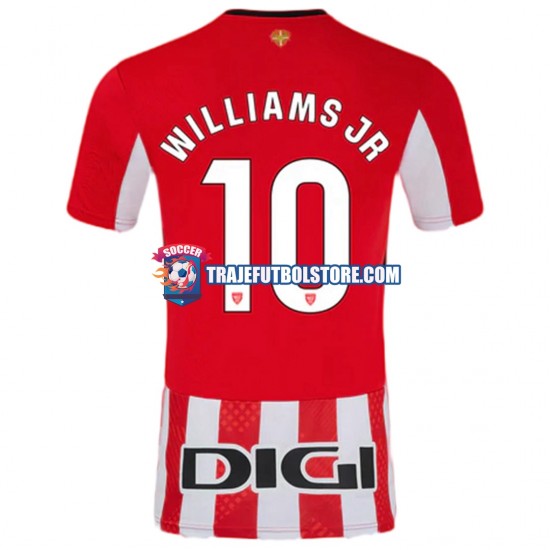 Camiseta 1ª Athletic Bilbao Williams JR 10 Hombre 2024-2025 Manga Corta