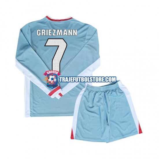 Camiseta 2ª Atlético Madrid Antoine Griezmann 7 Niño 2024-2025 ML