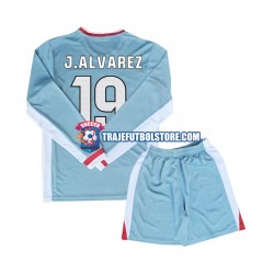 Camiseta 2ª Atlético Madrid Julian Alvarez 19 Niño 2024-2025 ML