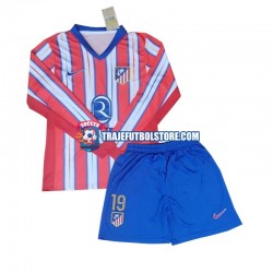 Camiseta 1ª Atlético Madrid Julian Alvarez 19 Niño 2024-2025 ML