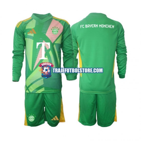 Camiseta 4ª Bayern de Múnich Portero Niño 2024-2025 ML