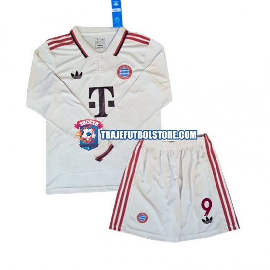 Camiseta 3ª Bayern de Múnich Kane 9 Niño 2024-2025 ML
