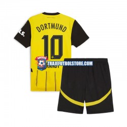 Camiseta 1ª Borussia Dortmund Julian Brandt 10 Niño 2024-2025 Manga Corta