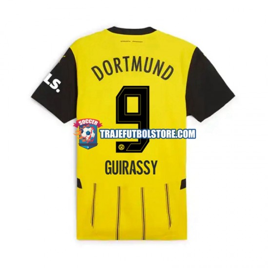 Camiseta 1ª Borussia Dortmund Serhou Guirassy 9 Hombre 2024-2025 Manga Corta