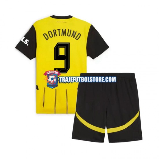 Camiseta 1ª Borussia Dortmund Serhou Guirassy 9 Niño 2024-2025 Manga Corta