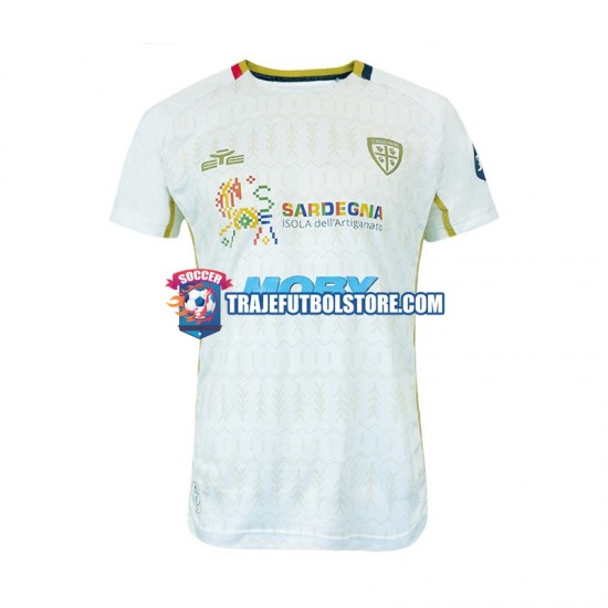 Camiseta 2ª Cagliari Hombre 2024-2025 Manga Corta
