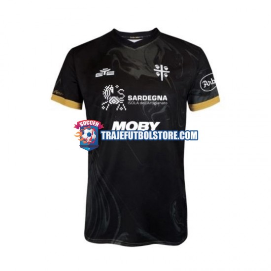Camiseta 3ª Cagliari Hombre 2024-2025 Manga Corta