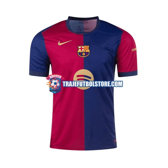 Camiseta 1ª FC Barcelona F. DE JONG 21 Hombre 2024-2025 Manga Corta