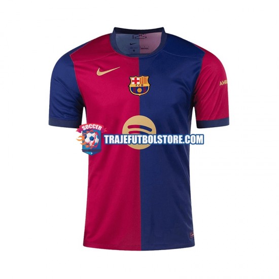 Camiseta 1ª FC Barcelona RAPHINHA 11 Hombre 2024-2025 Manga Corta