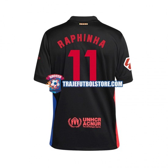 Camiseta 3ª FC Barcelona RAPHINHA 11 Hombre 2024-2025 Manga Corta