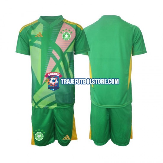 Camiseta 3ª Alemania Portero Niño 2024-2025 Manga Corta