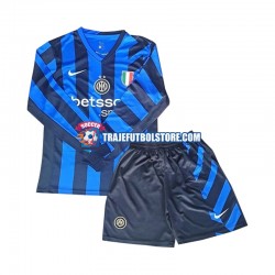 Camiseta 1ª Inter Milan Niño 2024-2025 ML