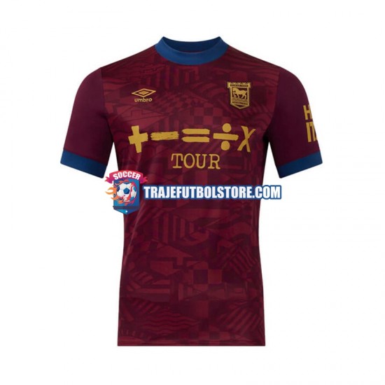 Camiseta 2ª Ipswich Town Hombre 2024-2025 Manga Corta