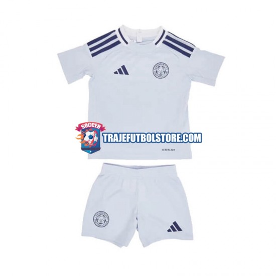 Camiseta 3ª Leicester City Niño 2024-2025 Manga Corta