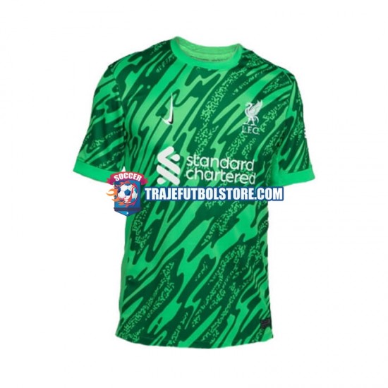 Camiseta 2ª Liverpool Portero Hombre 2024-2025 Manga Corta