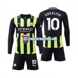 Camiseta 2ª Manchester City Jack Grealish 10 Niño 2024-2025 ML