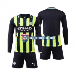 Camiseta 2ª Manchester City Niño 2024-2025 ML