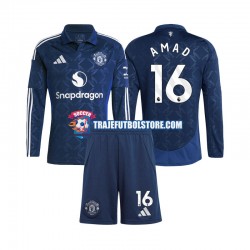 Camiseta 1ª Manchester United Amad 16 Niño 2024-2025 ML