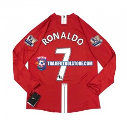 Camiseta 1ª Manchester United Cristiano Ronaldo 7 2007 Retro Hombre ML