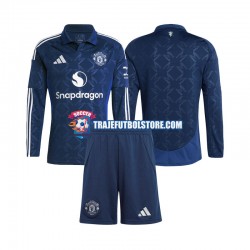 Camiseta 1ª Manchester United Niño 2024-2025 ML