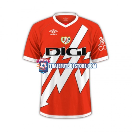 Camiseta 2ª Rayo Vallecano Hombre 2024-2025 Manga Corta