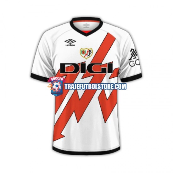 Camiseta 1ª Rayo Vallecano Hombre 2024-2025 Manga Corta