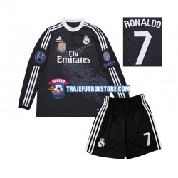 Camiseta 3ª Real Madrid Cristiano Ronaldo 7 2014 Retro Niño ML
