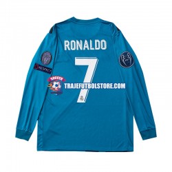 Camiseta 3ª Real Madrid Cristiano Ronaldo 7 2017 Retro Hombre ML