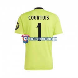 Camiseta 3ª Real Madrid COURTOIS 1 Portero Hombre 2024-2025 Manga Corta