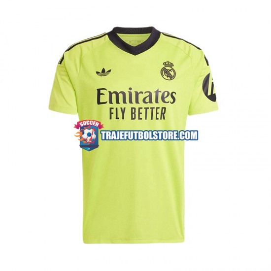 Camiseta 3ª Real Madrid COURTOIS 1 Portero Hombre 2024-2025 Manga Corta