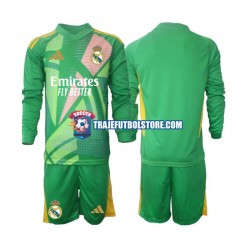 Camiseta 3ª Real Madrid Portero Niño 2024-2025 ML