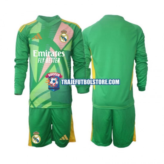 Camiseta 3ª Real Madrid Portero Niño 2024-2025 ML