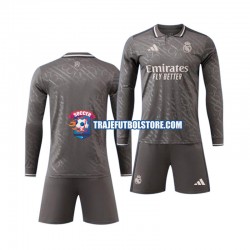 Camiseta 3ª Real Madrid Niño 2024-2025 ML