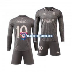 Camiseta 3ª Real Madrid Modrić Luka 10 Niño 2024-2025 ML