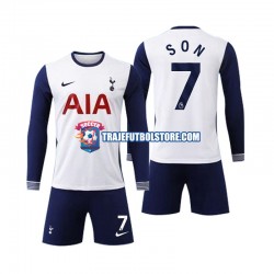 Camiseta 1ª Tottenham Hotspur Son 7 Niño 2024-2025 ML