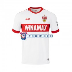 Camiseta 1ª VfB Stuttgart Hombre 2024-2025 Manga Corta