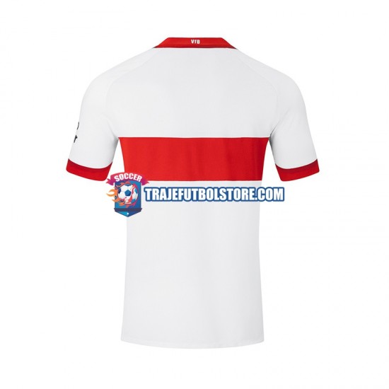 Camiseta 1ª VfB Stuttgart Hombre 2024-2025 Manga Corta