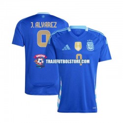 Camiseta 2ª Argentina Julian Alvarez 9 Hombre 2024 Manga Corta