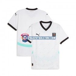 Camiseta 2ª Austria Hombre Euro 2024 Manga Corta