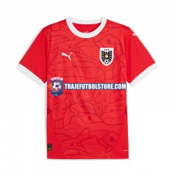 Camiseta 1ª Austria Hombre Euro 2024 Manga Corta