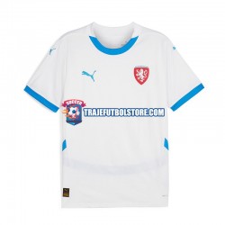Camiseta 2ª República Checa Hombre Euro 2024 Manga Corta