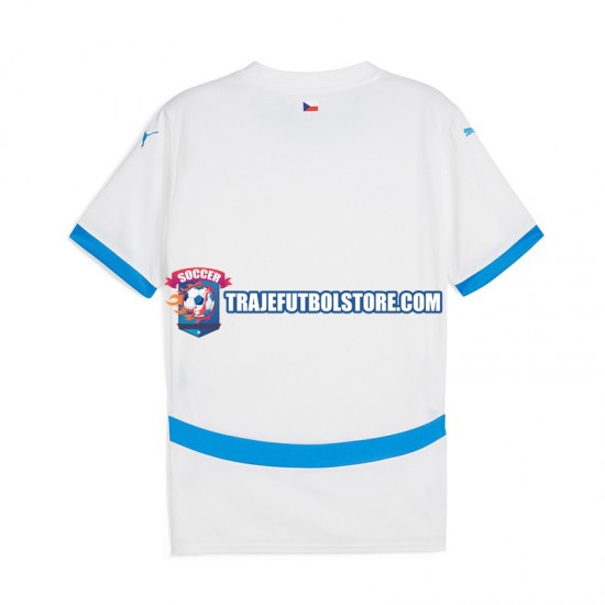 Camiseta 2ª República Checa Hombre Euro 2024 Manga Corta
