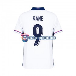 Camiseta 1ª Inglaterra Harry Kane 9 Hombre Euro 2024 Manga Corta