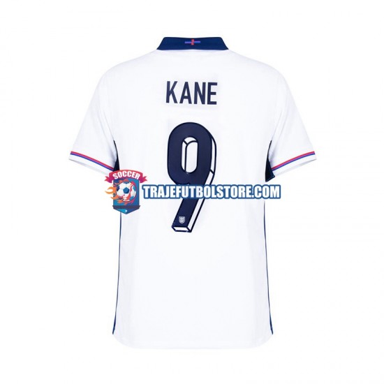 Camiseta 1ª Inglaterra Harry Kane 9 Hombre Euro 2024 Manga Corta