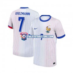 Camiseta 2ª Francia Antoine Griezmann 7 Hombre Euro 2024 Manga Corta