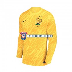 Camiseta 1ª Francia Portero Hombre Euro 2024 Manga Corta