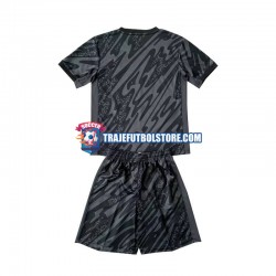 Camiseta 2ª Francia Portero Niño Euro 2024 Manga Corta