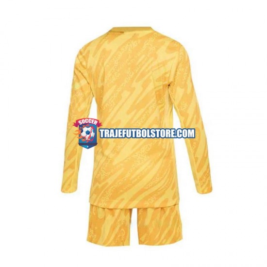 Camiseta 1ª Francia Portero Niño Euro 2024 ML
