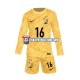 Camiseta 1ª Francia Mike Maignan 16 Portero Niño Euro 2024 ML